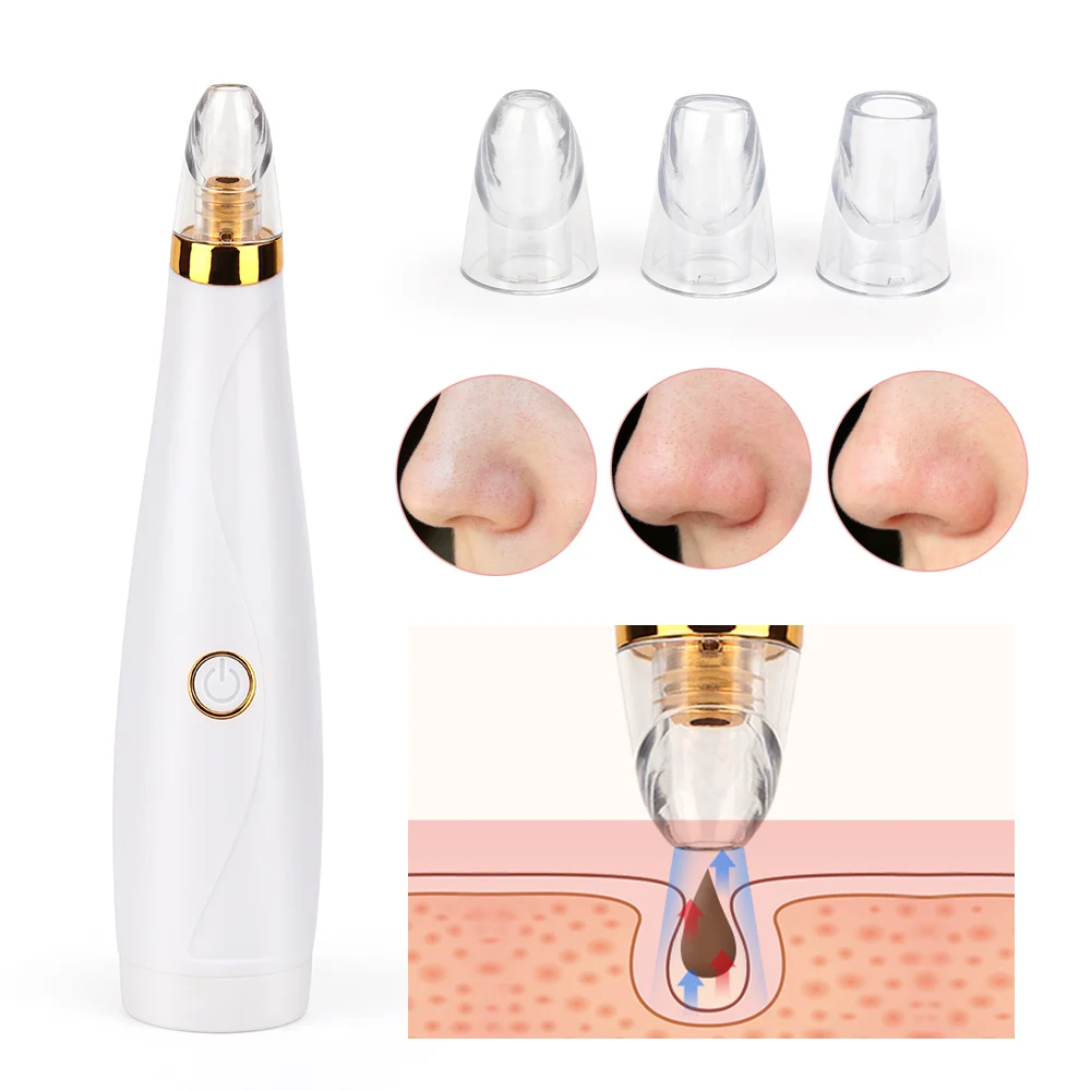 Blackhead Remover Facial Acne Deep Pore Cleaning Exfoliating Vacuum Beauty Instrument Nose Black Point Removal Skin Care Tools
Blackhead Remover Facial Acne Deep Pore Cleaning Exfoliating Vacuum Beauty Instrument Nose Black Point Removal Skin Care Tools
