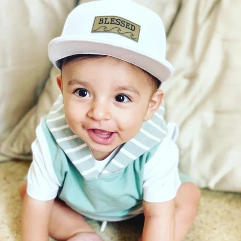 Personalized Your Text Tropical Waves Pattern | Custom Infant Toddler Kids Child Baby Snapback Hat | Beach | Vegan Leather Patch
Personalized Your Text Tropical Waves Pattern | Custom Infant Toddler Kids Child Baby Snapback Hat | Beach | Vegan Leather Patch