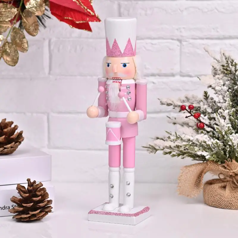 30cm Wooden Nutcracker Doll Soldier Miniature Figurines Vintage Handcraft Puppet New Year Christmas Ornaments Home Decoration 
30cm Wooden Nutcracker Doll Soldier Miniature Figurines Vintage Handcraft Puppet New Year Christmas Ornaments Home Decoration