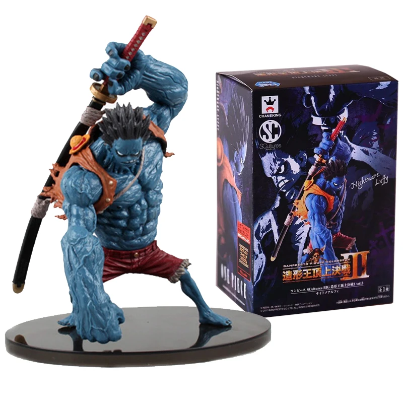 15cm Anime One Piece Nightmare Luffy PVC Action Figure Blue Dream Demon Luffy Monkey D Collectible Model Toy Figurine Doll Gift
15cm Anime One Piece Nightmare Luffy PVC Action Figure Blue Dream Demon Luffy Monkey D Collectible Model Toy Figurine Doll Gift