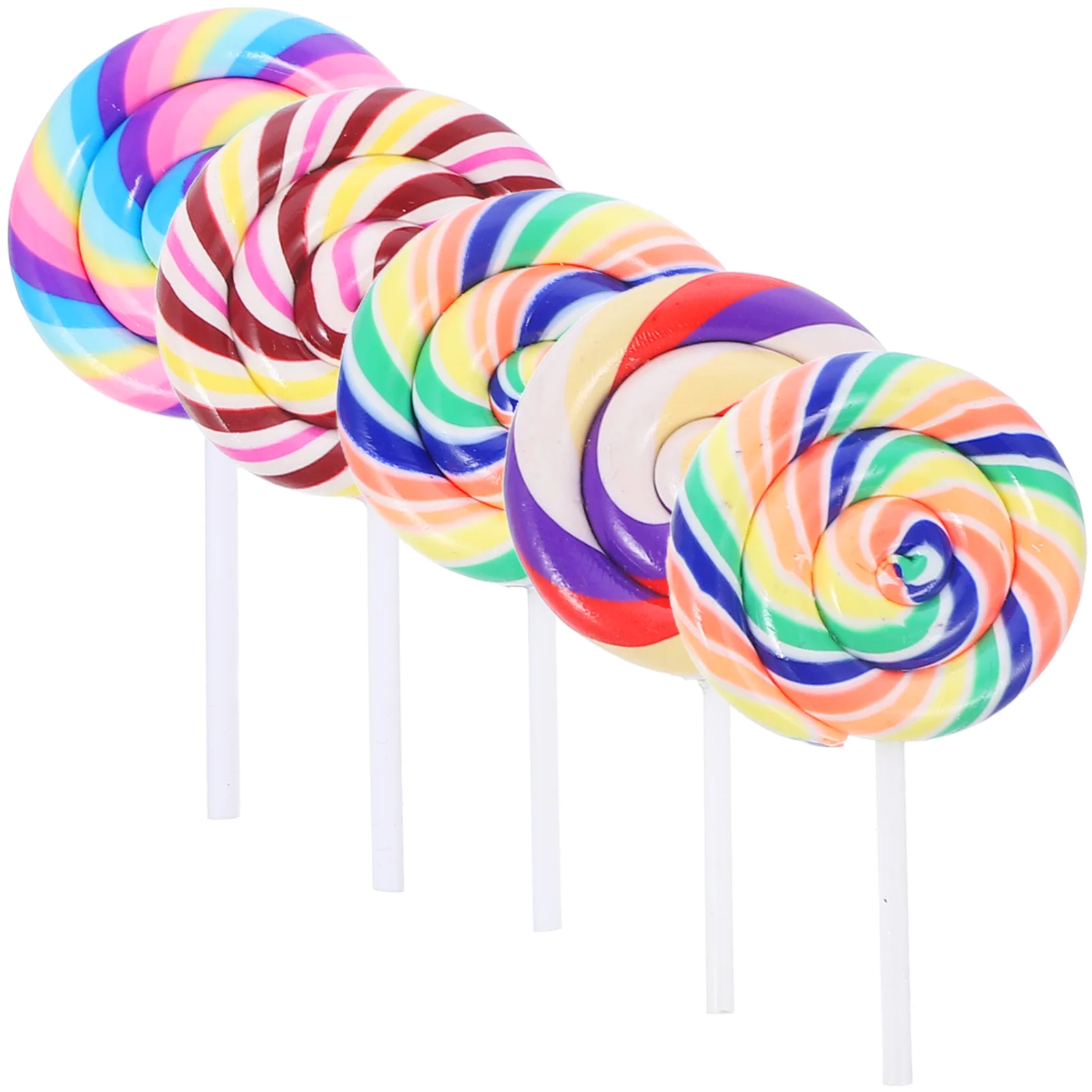 Clay Lollipops Craft Large Lollipop Props Simulation Lollipop Swirl Lollipop Suckers Party Favors Colorful Lollipop Charm
Clay Lollipops Craft Large Lollipop Props Simulation Lollipop Swirl Lollipop Suckers Party Favors Colorful Lollipop Charm