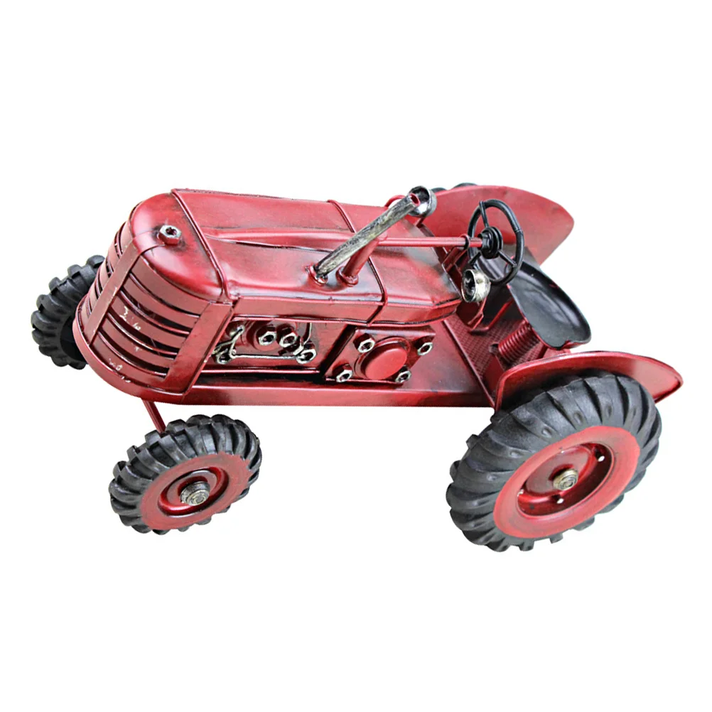 Vintage Tractor Model Play Vehicle Display Model Farmer Truck for Desktop Decoration ( Red )
Vintage Tractor Model Play Vehicle Display Model Farmer Truck for Desktop Decoration ( Red )