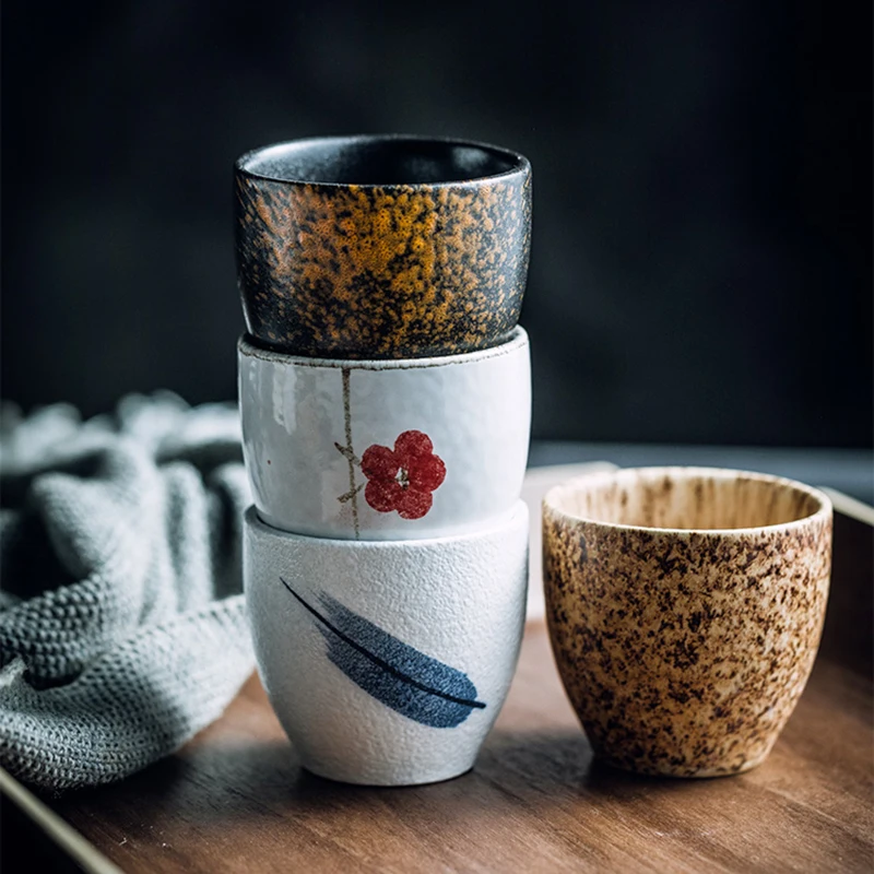200ml Hand Painted Ceramic Tea Cup Coffee shop coffee cup Pull cup porcelain mug flower Milk tea cup Retro round water cups tea
200ml Hand Painted Ceramic Tea Cup Coffee shop coffee cup Pull cup porcelain mug flower Milk tea cup Retro round water cups tea