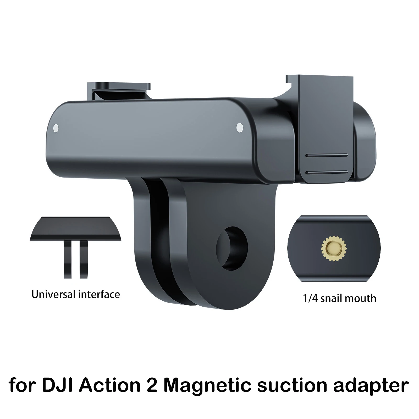 for DJI Action 2/3 Magnetic Adapter 1/4 Screw/Universal Interface Action Camera Accessories
for DJI Action 2/3 Magnetic Adapter 1/4 Screw/Universal Interface Action Camera Accessories