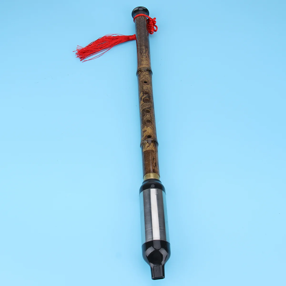 Traditional Handmade Chinese Musical Instrument Purple Bamboo Flute Dizi in G Key
Traditional Handmade Chinese Musical Instrument Purple Bamboo Flute Dizi in G Key