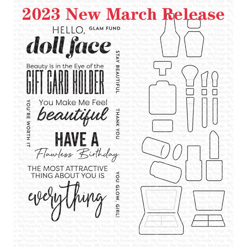 Maquillage 2023 New March Release Metal Cutting Dies Stamps DIY Scrapbooking Card Stencil Paper Cards Handmade Album
Maquillage 2023 New March Release Metal Cutting Dies Stamps DIY Scrapbooking Card Stencil Paper Cards Handmade Album