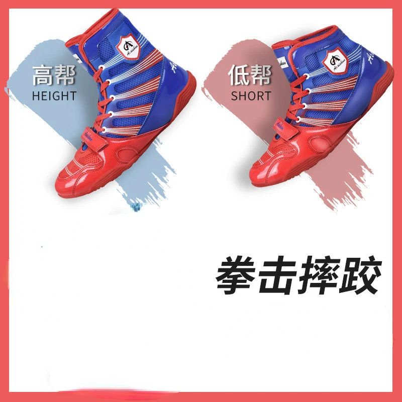Professional Men Wrestling Sneakers High Top And Low Top Gym Shoes Boy Red Boxing Shoes Men Women Wearable Wrestling Boots
Professional Men Wrestling Sneakers High Top And Low Top Gym Shoes Boy Red Boxing Shoes Men Women Wearable Wrestling Boots