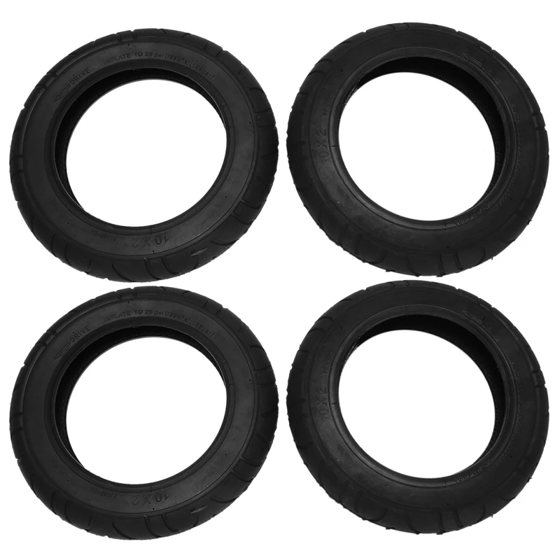 4Pcs for Xiaomi Mijia M365 10 Inch Electric Scooter Tire 10 x 2 Inflatable Solid Tire Wanda Tire
4Pcs for Xiaomi Mijia M365 10 Inch Electric Scooter Tire 10 x 2 Inflatable Solid Tire Wanda Tire