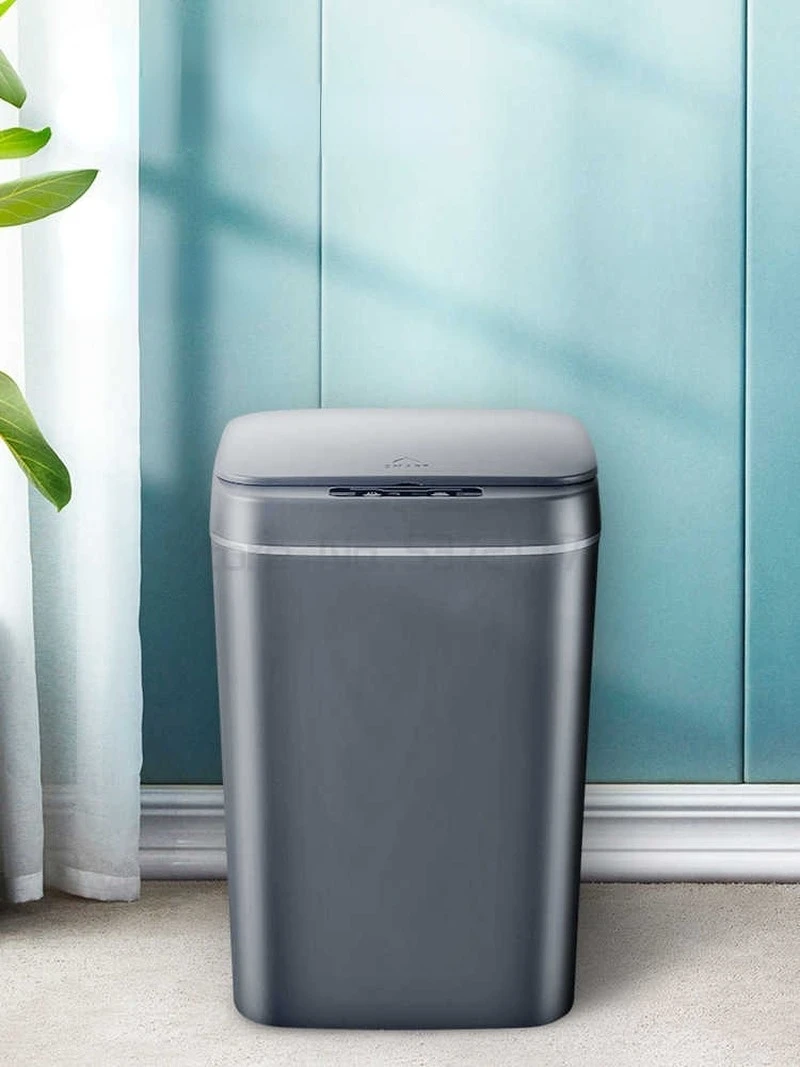 Modern minimalist Smart trash can home bathroom with cover Wastebasket creative automatic induction Trash bathroom
Modern minimalist Smart trash can home bathroom with cover Wastebasket creative automatic induction Trash bathroom