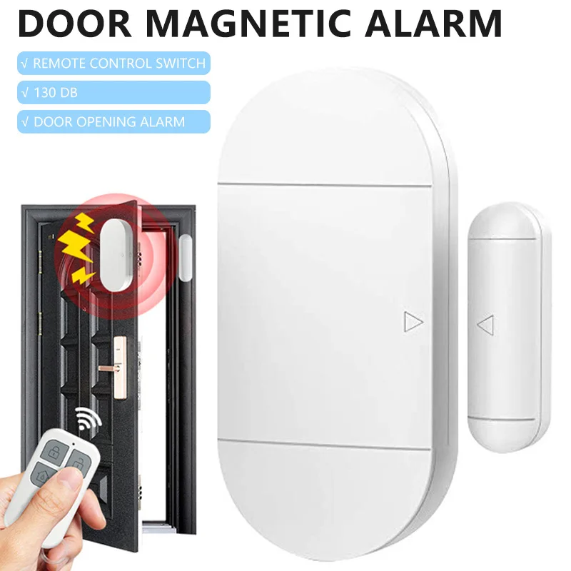 Wireless Door Alarm with Remote DIY Protection 130dB Loud Ring Chargeable Door Open Sensor for Kids Safety Home Security DJA88
Wireless Door Alarm with Remote DIY Protection 130dB Loud Ring Chargeable Door Open Sensor for Kids Safety Home Security DJA88