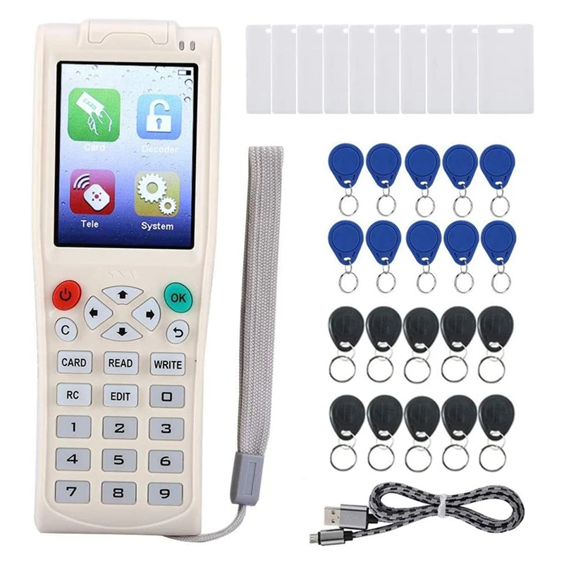 Icopy 5 Full Decode Function Smart Card Copier Reader Writer For IC ID HID CPUK Reader Writer Duplicator Cards
Icopy 5 Full Decode Function Smart Card Copier Reader Writer For IC ID HID CPUK Reader Writer Duplicator Cards