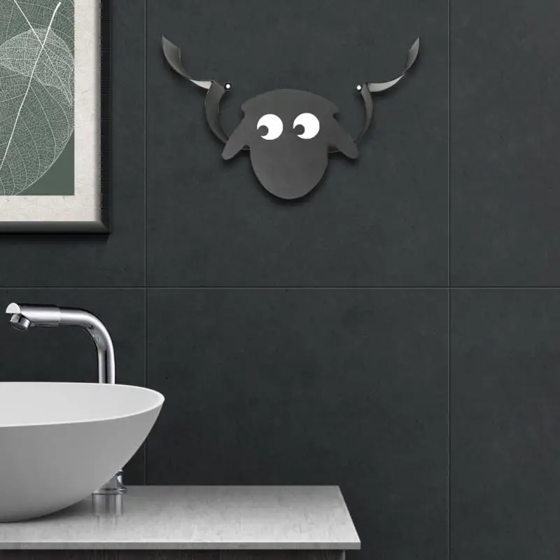 New sheep iron art hanging wallpaper towel rack creative home living room bedroom toilet tissue box crafts
New sheep iron art hanging wallpaper towel rack creative home living room bedroom toilet tissue box crafts