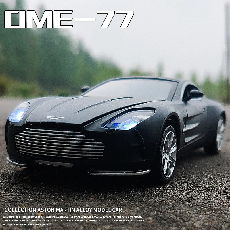 1:32 Aston Martin One-77 V12 Supercar Toy Alloy Car Diecasts & Toy Vehicles Sound and light Car Model Toys Collectible gift
1:32 Aston Martin One-77 V12 Supercar Toy Alloy Car Diecasts & Toy Vehicles Sound and light Car Model Toys Collectible gift