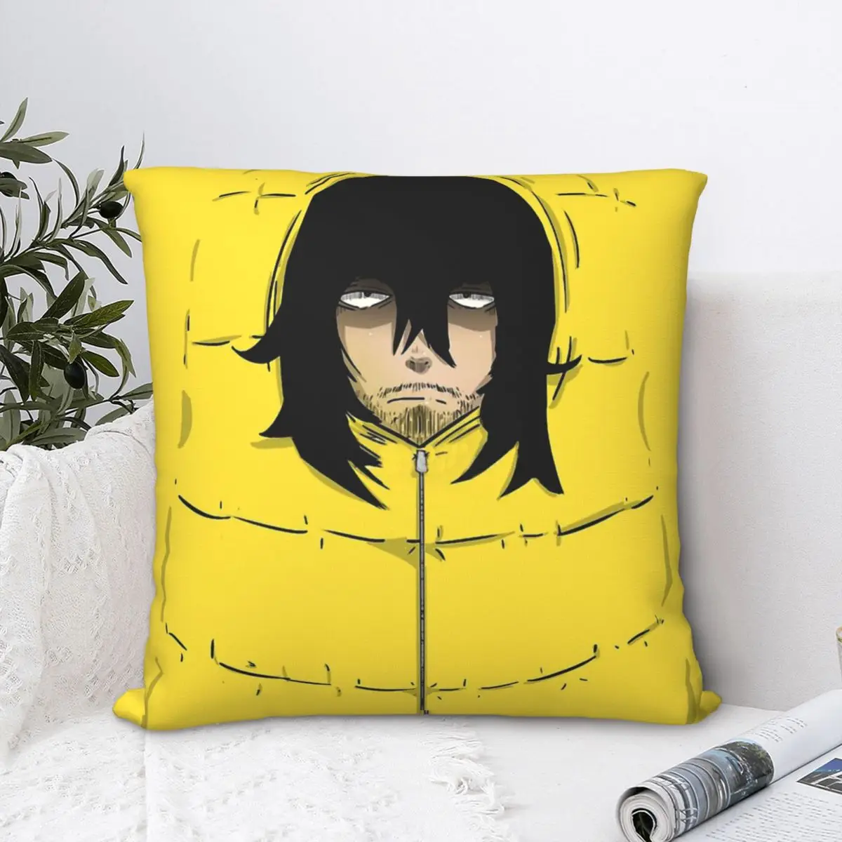 My Hero Academia Aizawa Hug Pillowcase Backpack Cojines Garden DIY Printed Chair Coussin Covers Decorative
My Hero Academia Aizawa Hug Pillowcase Backpack Cojines Garden DIY Printed Chair Coussin Covers Decorative