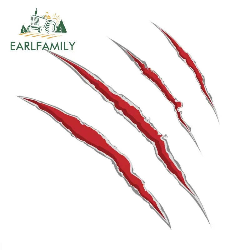 EARLFAMILY 13 см x 12 см автомобильный Стайлинг, кровавые маркеры в виде когтей, автомобильная наклейка s, автомобильная виниловая наклейка, автомобильные аксессуары
EARLFAMILY 13 см x 12 см автомобильный Стайлинг, кровавые маркеры в виде когтей, автомобильная наклейка s, автомобильная виниловая наклейка, автомобильные аксессуары