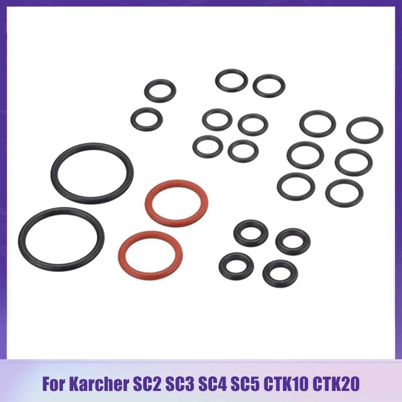 Silica Gel O-Ring Sealing Ring Parts Replacement For Karcher SC2 SC3 SC4 SC5 CTK10 CTK20 Handheld Steam Cleaner Accessories
Silica Gel O-Ring Sealing Ring Parts Replacement For Karcher SC2 SC3 SC4 SC5 CTK10 CTK20 Handheld Steam Cleaner Accessories