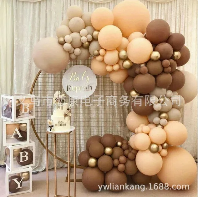 Balloon Garland Arch Kit Retro Coffee Cream Peach Balloons Latex Balloons Set for Wedding Birthday Party Decor balloon balloon
Balloon Garland Arch Kit Retro Coffee Cream Peach Balloons Latex Balloons Set for Wedding Birthday Party Decor balloon balloon