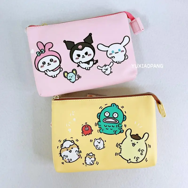 11.5*17*3.5Cm Sanrio Cute Pu Leather Double Layer Pencil Case Stationery Storage Bag Kawaii Anime Portable Zipper Cosmetic Bag
11.5*17*3.5Cm Sanrio Cute Pu Leather Double Layer Pencil Case Stationery Storage Bag Kawaii Anime Portable Zipper Cosmetic Bag