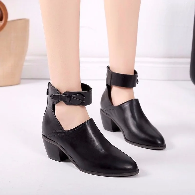 High Heels Women 2022 New Fashion Women Zipper Ankle Boots Ladies Casual Pointed Toed Shoes Women Plus Size Women's Shoes
High Heels Women 2022 New Fashion Women Zipper Ankle Boots Ladies Casual Pointed Toed Shoes Women Plus Size Women's Shoes