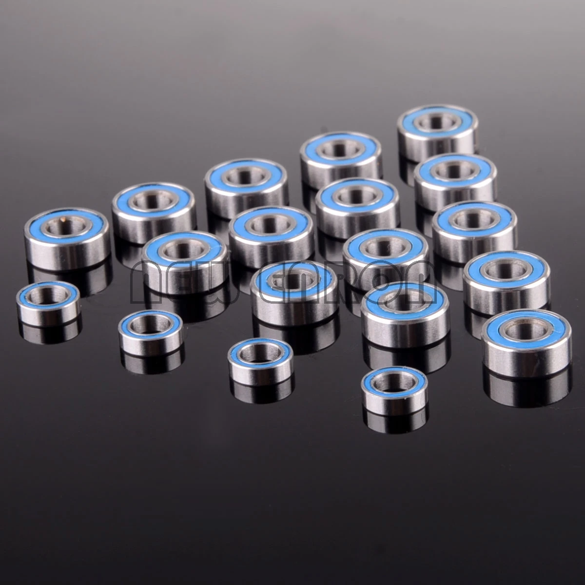 NEW ENRON Ball Bearing Kit 19Pcs Metric Blue Rubber Sealed on Two Sides For RC Car Traxxas SLASH 2WD 52100 Chrome Steel
NEW ENRON Ball Bearing Kit 19Pcs Metric Blue Rubber Sealed on Two Sides For RC Car Traxxas SLASH 2WD 52100 Chrome Steel