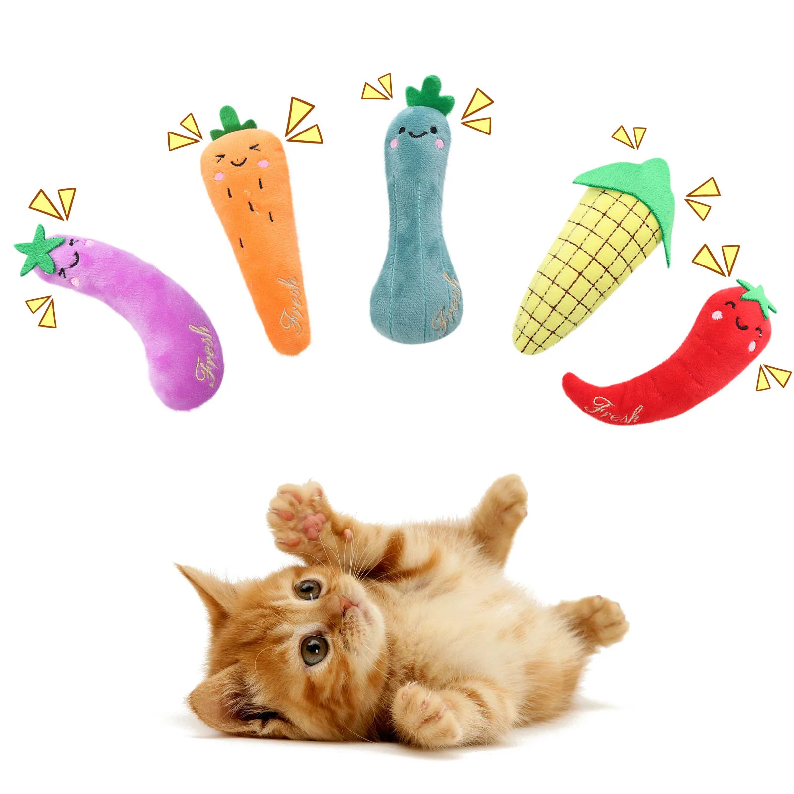 Игрушки С Кошачьей Мятой для шлифовки зубов, веселая искусственная игрушка для кошек, игрушка для домашних животных, котят, жевательная игр...
Игрушки С Кошачьей Мятой для шлифовки зубов, веселая искусственная игрушка для кошек, игрушка для домашних животных, котят, жевательная игр...