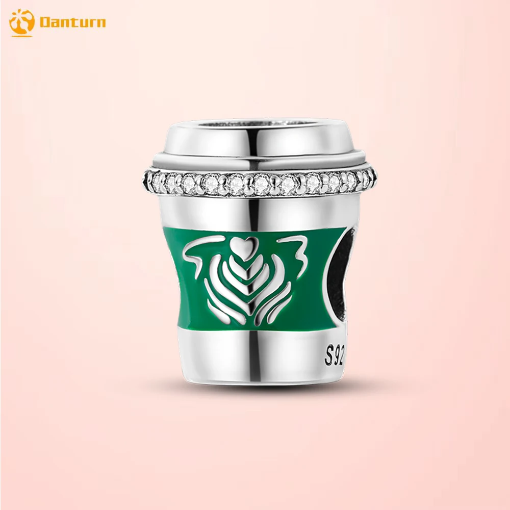 Deedate 925 Sterling Silver Beads Takeaway Coffee Charm fit Original Pandora Bracelets or Necklaces for Women
Deedate 925 Sterling Silver Beads Takeaway Coffee Charm fit Original Pandora Bracelets or Necklaces for Women