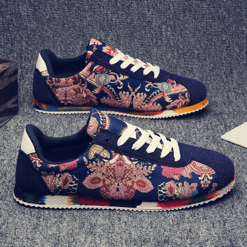 Summer New Printed Men'S Sneakers Men'S Breathable Canvas Casual Shoes Lok Fu High-Quality Moccasin Driving Shoes Men'S Flat
Summer New Printed Men'S Sneakers Men'S Breathable Canvas Casual Shoes Lok Fu High-Quality Moccasin Driving Shoes Men'S Flat
