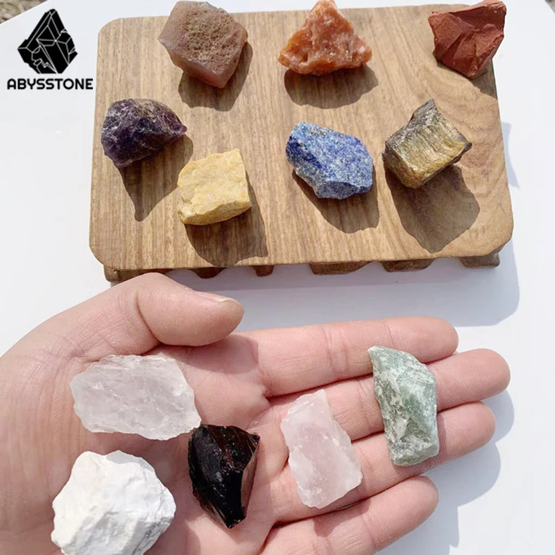 12PCS Natural Raw Stone Crystal Reiki Healing Set Obsidian Amethyst Rose Quartz Tiger Eye Gemstones Meditation Chakra Witchcraft
12PCS Natural Raw Stone Crystal Reiki Healing Set Obsidian Amethyst Rose Quartz Tiger Eye Gemstones Meditation Chakra Witchcraft