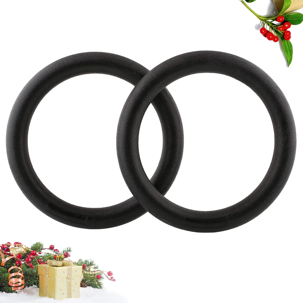 2PCS Replacement Fitness Rings Plastic Gymnastic Ring for Strength Muscular Bodyweight Training Cross-Training Workouts (Black)
2PCS Replacement Fitness Rings Plastic Gymnastic Ring for Strength Muscular Bodyweight Training Cross-Training Workouts (Black)