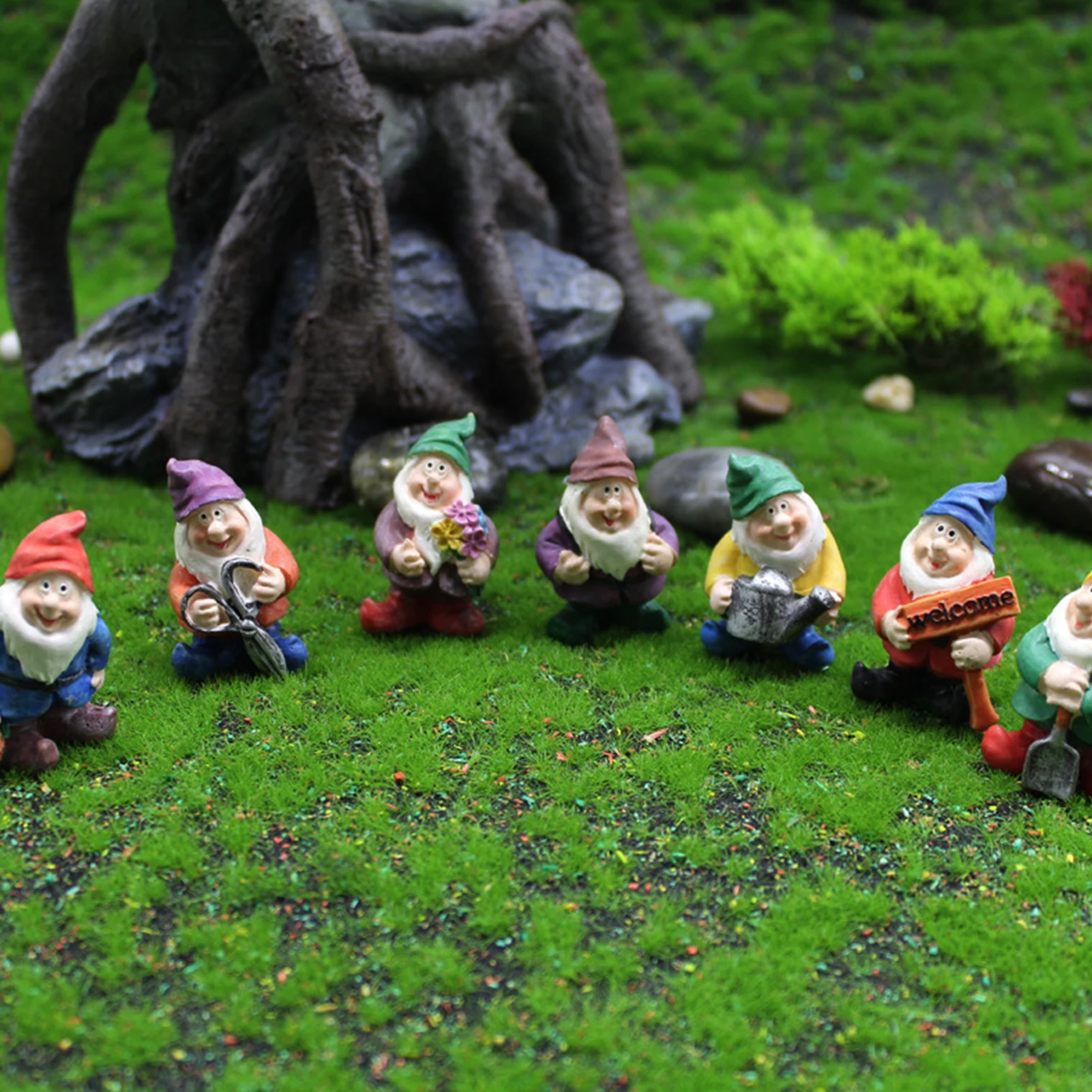 Mini Fairy Gnome Statue Resin Fairy Figurines Dwarf Statue DIY Home Decor Miniature Garden Statues Outdoor Modern Desk Decor
Mini Fairy Gnome Statue Resin Fairy Figurines Dwarf Statue DIY Home Decor Miniature Garden Statues Outdoor Modern Desk Decor