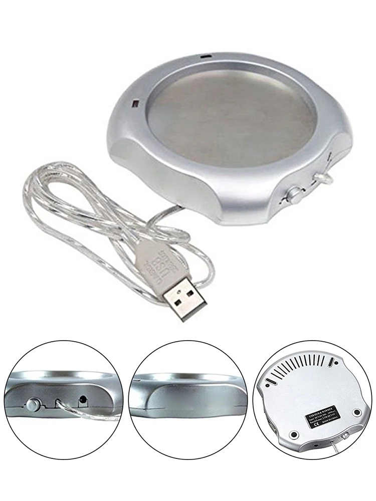 Mini Portable USB Cup Warmer Coffee Mug Warmer Coaster Insulation Heater Coaster Plate Milk Tea Water Insulation Heater Coaster
Mini Portable USB Cup Warmer Coffee Mug Warmer Coaster Insulation Heater Coaster Plate Milk Tea Water Insulation Heater Coaster