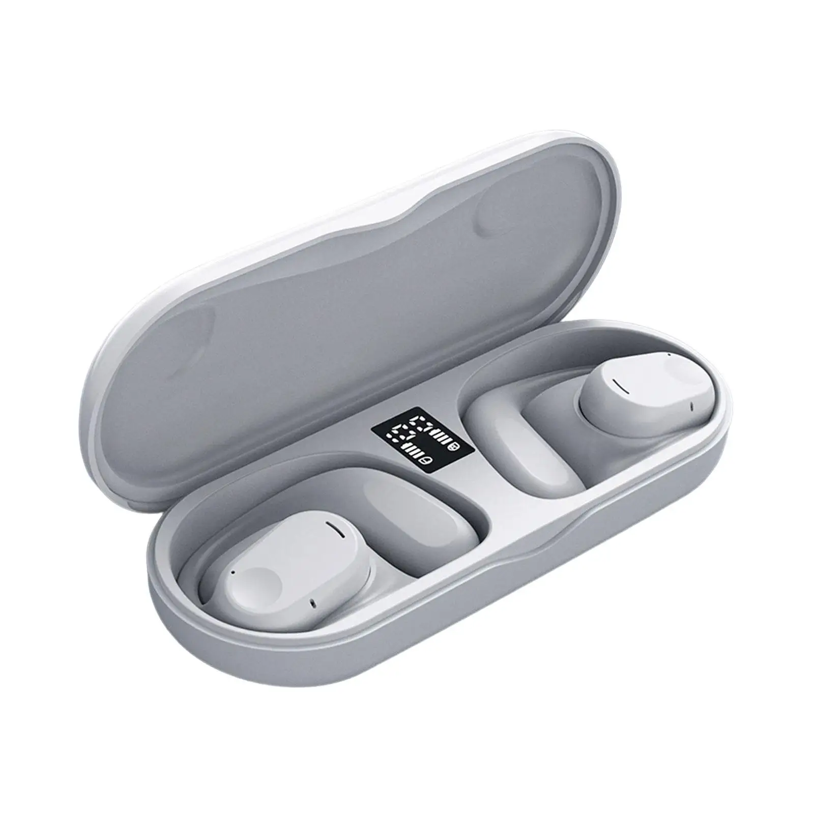 Беспроводные наушники с воздушной проводимостью, hi-fi звук, цифровой дисплей, IPX6, водонепроницаемая гарнитура V5.3, наушники для бега, бизнеса
Беспроводные наушники с воздушной проводимостью, hi-fi звук, цифровой дисплей, IPX6, водонепроницаемая гарнитура V5.3, наушники для бега, бизнеса