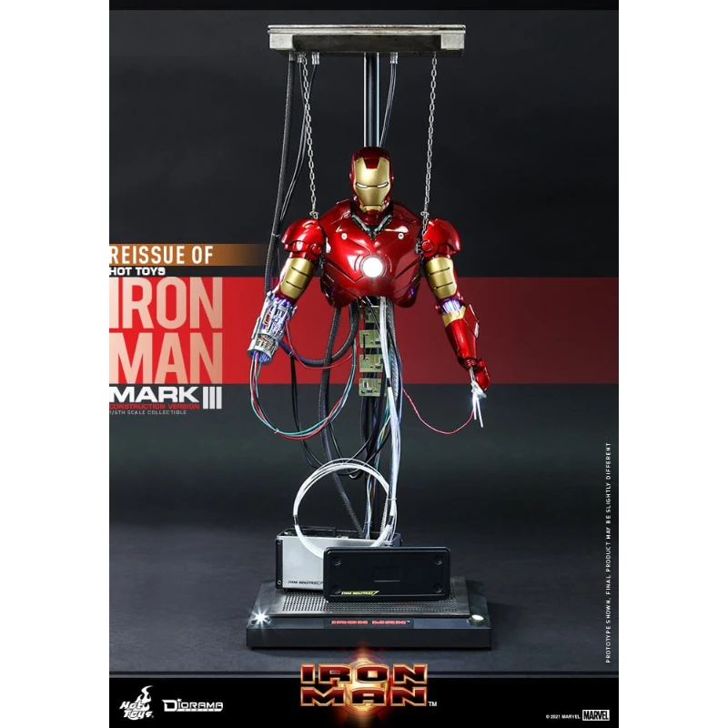 In Stock HotToys HT1/6 DS003 Iron Man MK3 Construction Half Armor Scene Marvel Action Figure Toy Gift Model Collection Hobbies
In Stock HotToys HT1/6 DS003 Iron Man MK3 Construction Half Armor Scene Marvel Action Figure Toy Gift Model Collection Hobbies