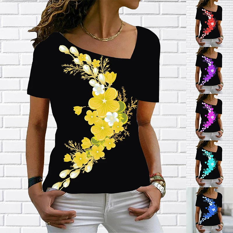2022 Summer Women's Fashion Abstract Geometric T Shirt V Neck L Neck Basic Tops Rainbow / 3D Plus Size Print Shirt 6XL Pullover
2022 Summer Women's Fashion Abstract Geometric T Shirt V Neck L Neck Basic Tops Rainbow / 3D Plus Size Print Shirt 6XL Pullover