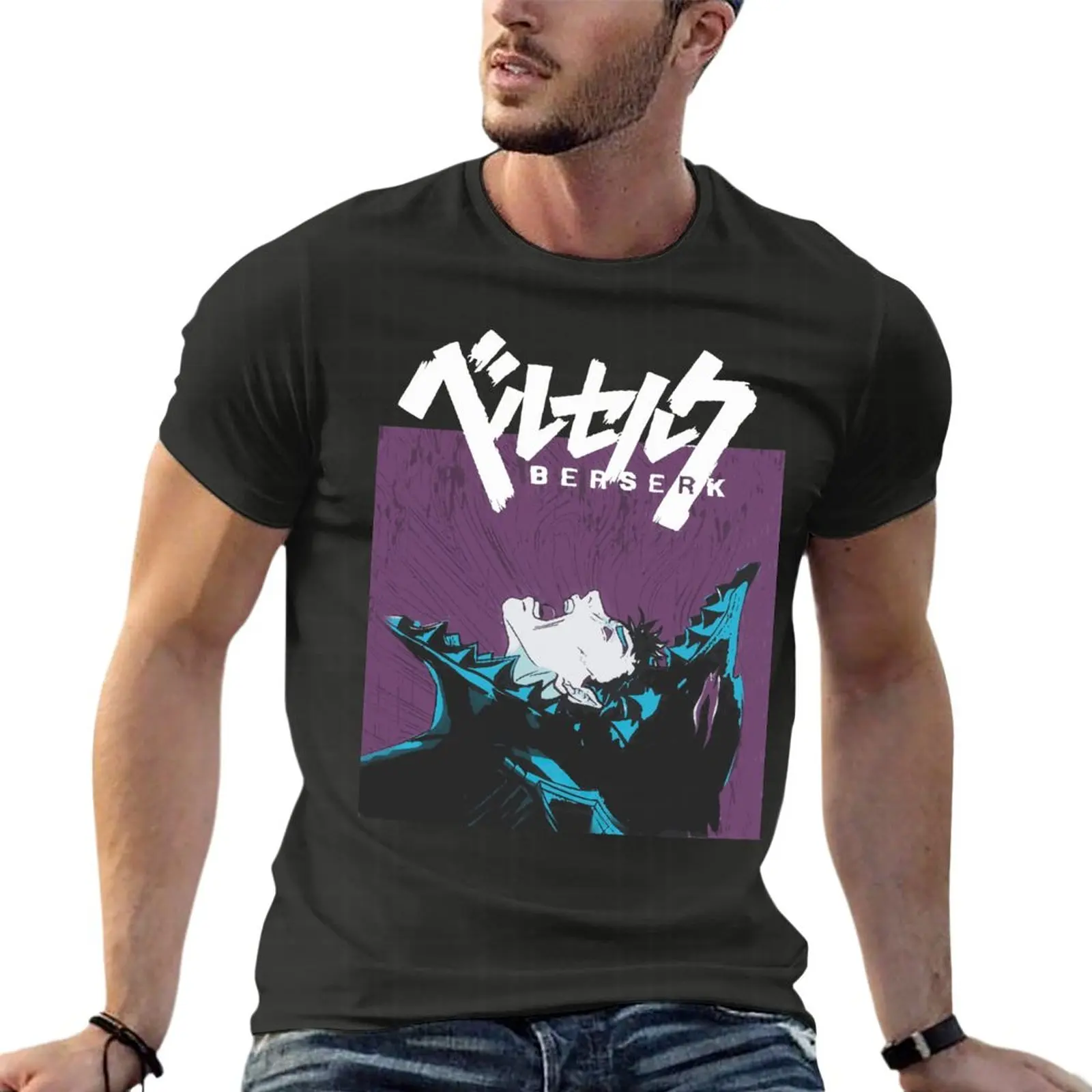 Berserk Overtaken By Rage Oversized T-Shirt Printed Men Clothing Short Sleeve Streetwear Big Size Top Tee
Berserk Overtaken By Rage Oversized T-Shirt Printed Men Clothing Short Sleeve Streetwear Big Size Top Tee