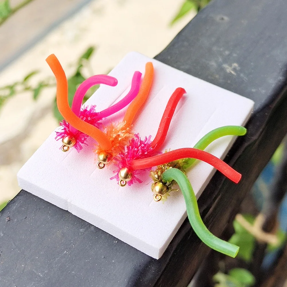 Brand New Fishing Lure Trout Lure Fly Fishing Fly Fishing Lures Worm Fly Bait 4pcs Fly Bait Brass High Carbon Steel
Brand New Fishing Lure Trout Lure Fly Fishing Fly Fishing Lures Worm Fly Bait 4pcs Fly Bait Brass High Carbon Steel