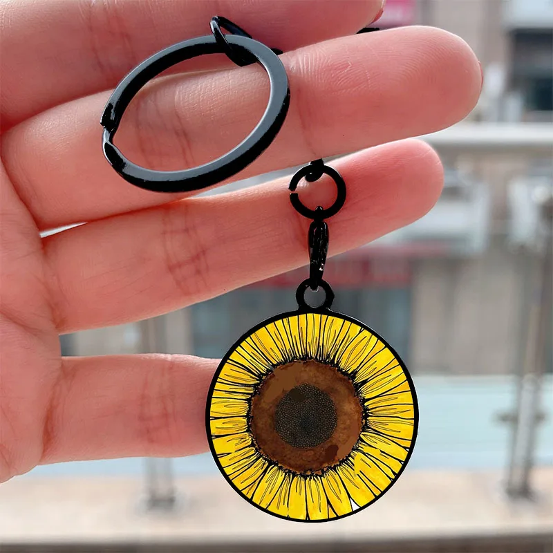 Fashion Friday sunflower Cool Key Tag Motorcycles Cars Backpack Chaveiro Keychain For Friends Key Ring Accessories
Fashion Friday sunflower Cool Key Tag Motorcycles Cars Backpack Chaveiro Keychain For Friends Key Ring Accessories