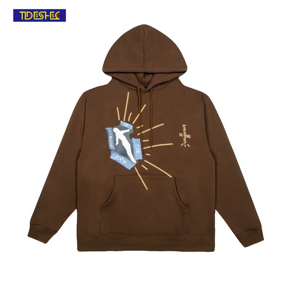 Spring Autumn Hoodie Men's Letter Ladder Print Pullover Hoodie Hip Hop Streetwear Cotton Men Women Couple Fleece Hoodies Brown
Spring Autumn Hoodie Men's Letter Ladder Print Pullover Hoodie Hip Hop Streetwear Cotton Men Women Couple Fleece Hoodies Brown