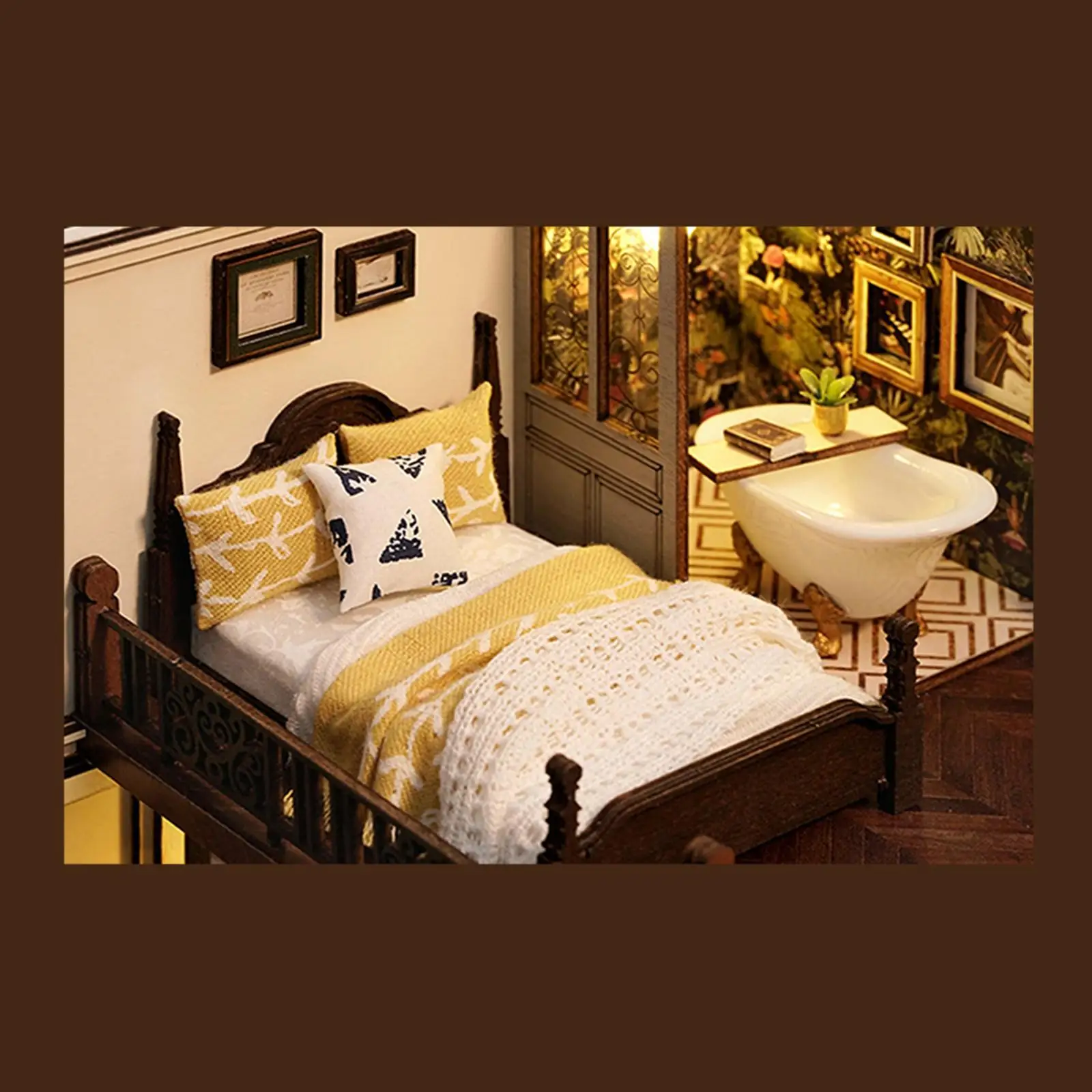 Unassembled DIY Miniature Dollhouse Kit Model Building Dollhouse Building Kit for Living Room Shelf Cabinet Home Decor
Unassembled DIY Miniature Dollhouse Kit Model Building Dollhouse Building Kit for Living Room Shelf Cabinet Home Decor