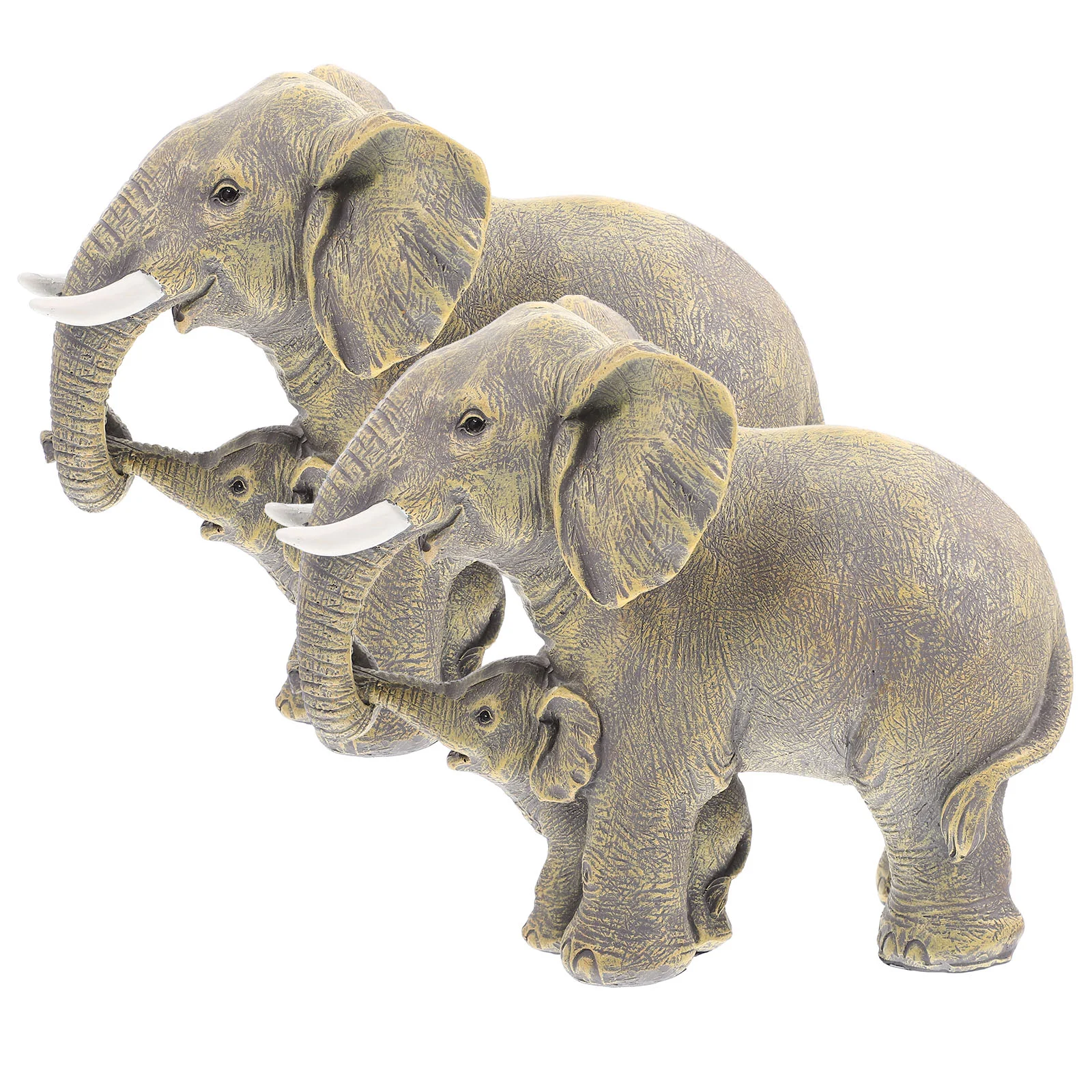 Elephant Decor Resin Animal Home Figurines Craft Family Ceramic Figurine Statues Desktop Artwork Simulation Prop Layout Ornament
Elephant Decor Resin Animal Home Figurines Craft Family Ceramic Figurine Statues Desktop Artwork Simulation Prop Layout Ornament