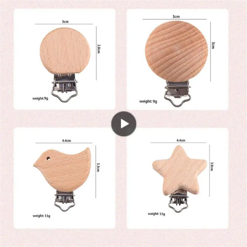 Wooden Pacifier Holder Cartoon Animal Shape Infant Dummy Clip Pacifier Chain Accessories Nipple Chain Accessories Nipple Holder
Wooden Pacifier Holder Cartoon Animal Shape Infant Dummy Clip Pacifier Chain Accessories Nipple Chain Accessories Nipple Holder