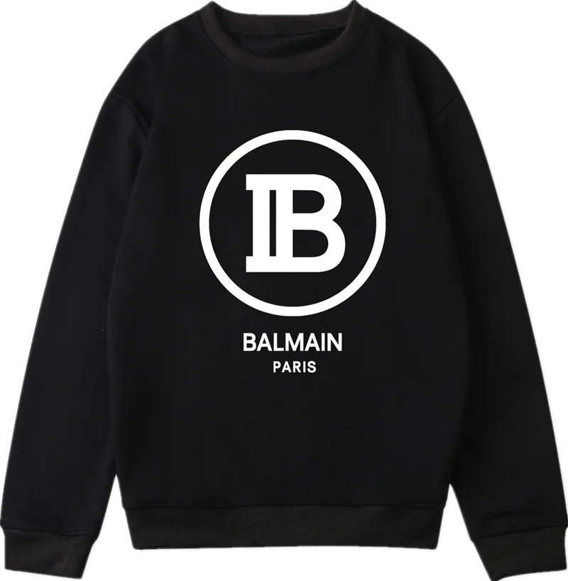 Толстовки и свитшоты унисекс Balmain, пуловер с длинным рукавом и круглым вырезом, повседневные свитшоты
Толстовки и свитшоты унисекс Balmain, пуловер с длинным рукавом и круглым вырезом, повседневные свитшоты