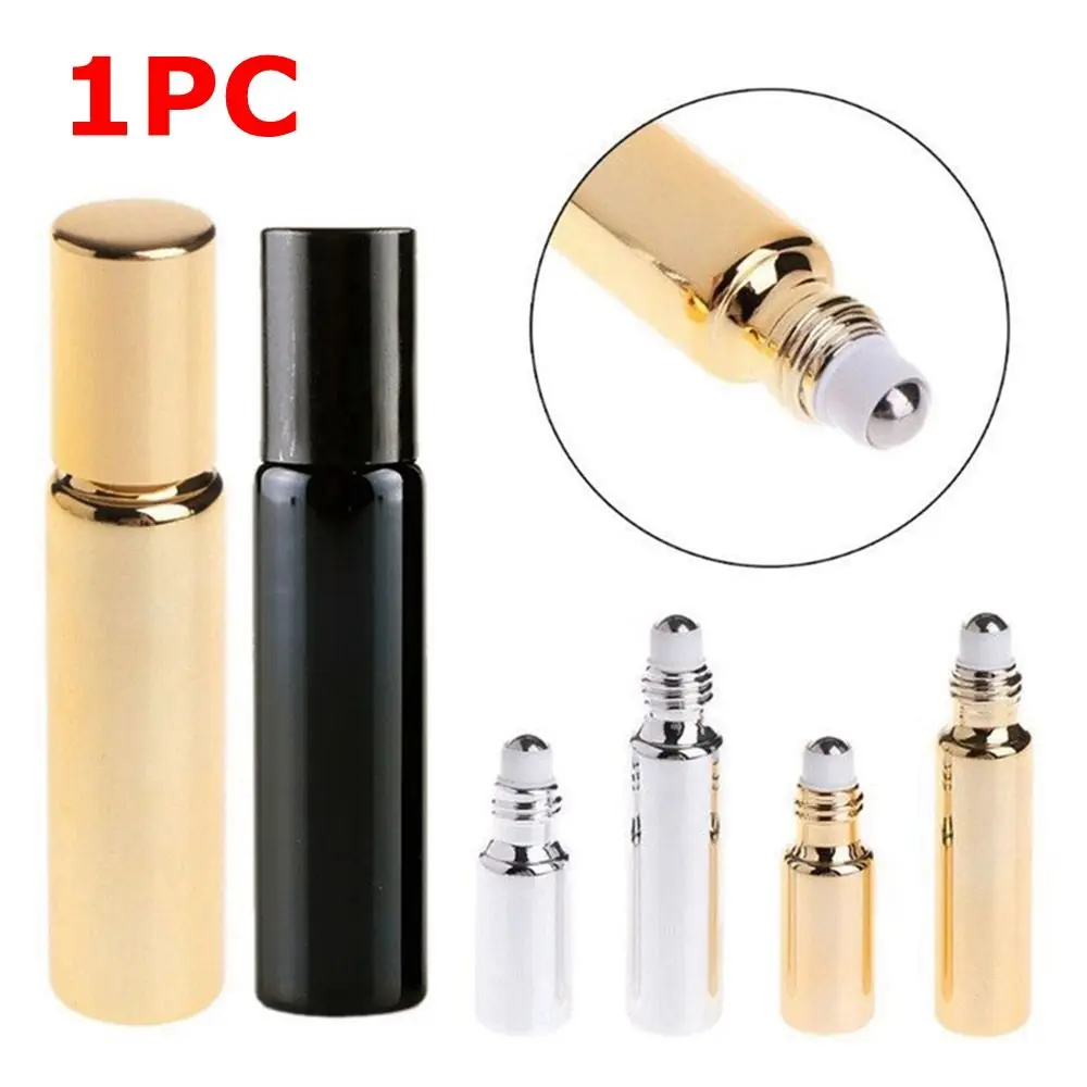 1PC 5/10ML Essential Oil Empty Bottle Refillable Stainless Steel Shell Roller Ball Massager Portable Perfume Eye Cream Container
1PC 5/10ML Essential Oil Empty Bottle Refillable Stainless Steel Shell Roller Ball Massager Portable Perfume Eye Cream Container