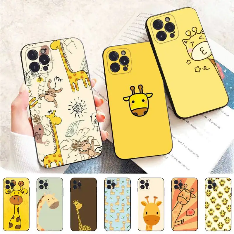Cute Cartoon Animal Giraffe Phone Case For iPhone 6 7 8 Plus 11 12 13 14 Pro SE 2020 MAX Mini X XS XR Back Funda Cover
Cute Cartoon Animal Giraffe Phone Case For iPhone 6 7 8 Plus 11 12 13 14 Pro SE 2020 MAX Mini X XS XR Back Funda Cover