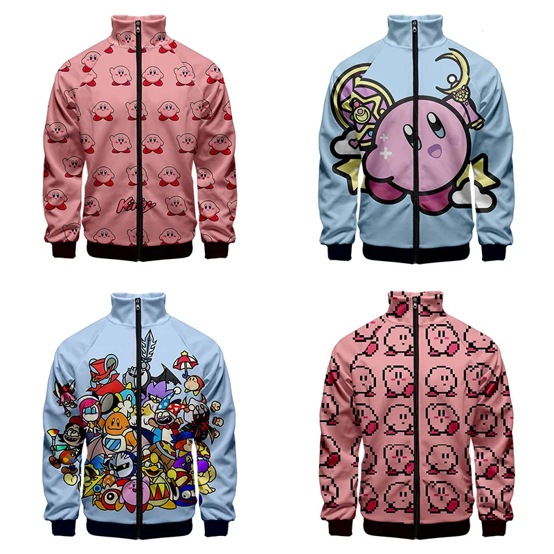 Kirby Kawaii Cartoon Video Game Series 3D Color Printing Casual Collar Jacket Men
Kirby Kawaii Cartoon Video Game Series 3D Color Printing Casual Collar Jacket Men