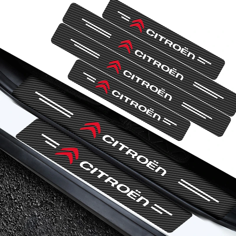 4pcs Car Threshold Door Sill Protector Anti Scratch for Citroen C1 C2 C3 C4 C5 C6 C8 C4L DS3 DS4 DS5 DS5LS DS6 Car Accessories
4pcs Car Threshold Door Sill Protector Anti Scratch for Citroen C1 C2 C3 C4 C5 C6 C8 C4L DS3 DS4 DS5 DS5LS DS6 Car Accessories