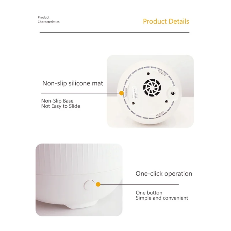 200ML Air Humidifier Simulation Flame Humidifier Home Desktop Diffuser Essential Oil Aroma Diffuser US Plug
200ML Air Humidifier Simulation Flame Humidifier Home Desktop Diffuser Essential Oil Aroma Diffuser US Plug