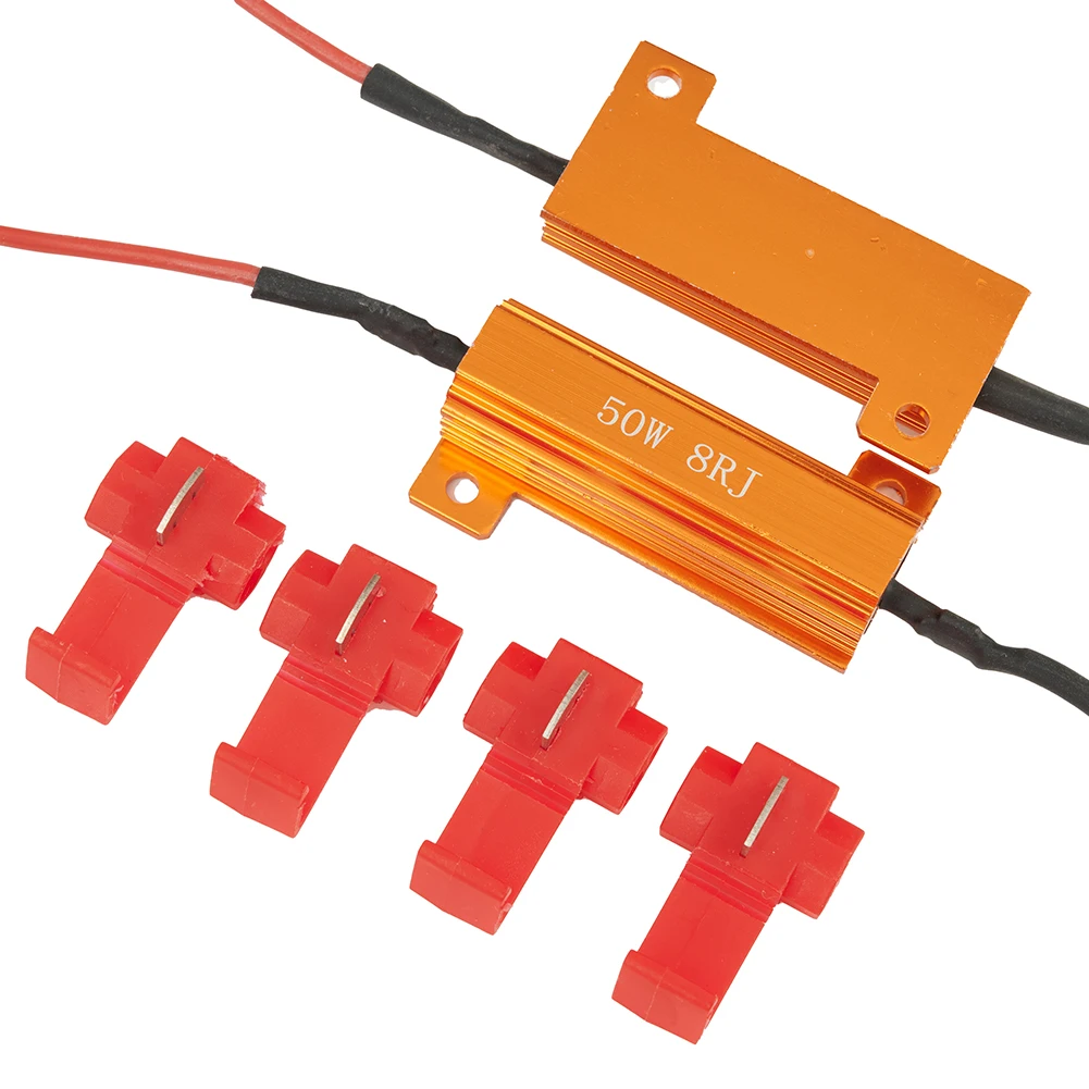 Flash Turn Signal Lights blinking Tool Decoders LED Load Resistors 12V-24V Accessories 8ohm Kit Set Hot Sale 2018
Flash Turn Signal Lights blinking Tool Decoders LED Load Resistors 12V-24V Accessories 8ohm Kit Set Hot Sale 2018