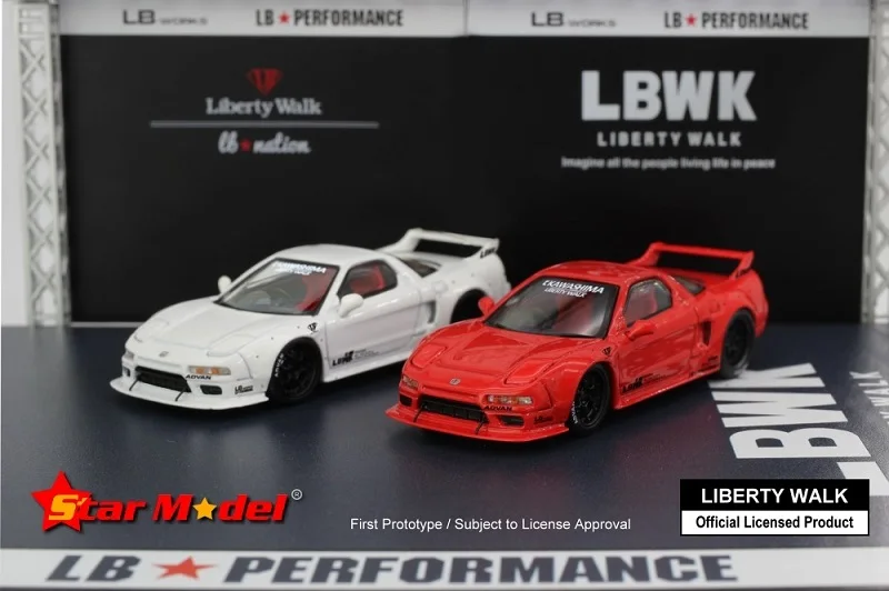 Star Model 1:64 Liberty Walk LBWK Honda NSX Die-Cast Car Model Collection Miniature
Star Model 1:64 Liberty Walk LBWK Honda NSX Die-Cast Car Model Collection Miniature