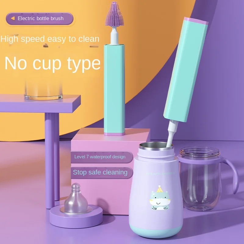 Milk Bottle Electric Cleaning Brush Tea Cup Water Cup Cleaning Brush Tea Stains Long Handle Cleaning Tool Sponge Cup Machine
Milk Bottle Electric Cleaning Brush Tea Cup Water Cup Cleaning Brush Tea Stains Long Handle Cleaning Tool Sponge Cup Machine